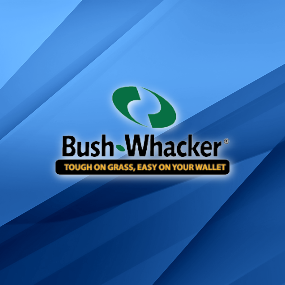 Bush Whacker heavy-duty rotary cutter shown at Diamond R Equipment.