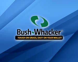 Bush Whacker heavy-duty rotary cutter shown at Diamond R Equipment.
