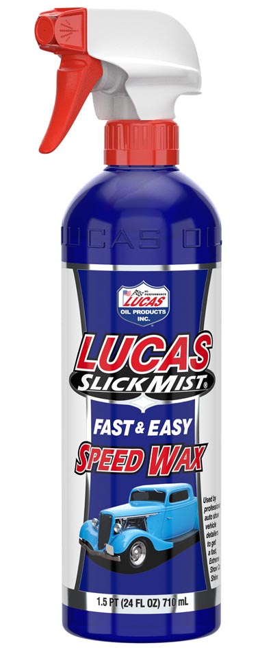 Lucas Slick Mist Speed Wax 24 FL OZ, 10160