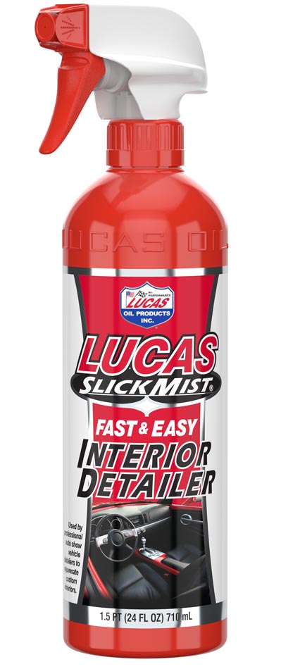 Lucas Slick Mist Interior Detailer 24 FL OZ, 10514