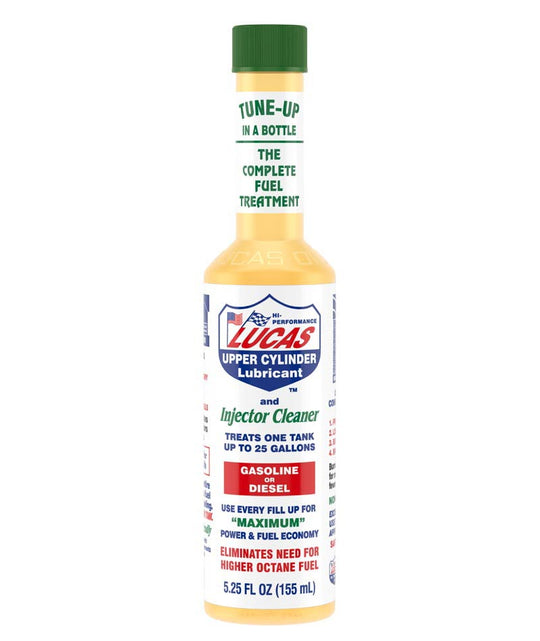 Lucas Fuel Treatment Injector Cleaner 5.25 fl oz, 10020