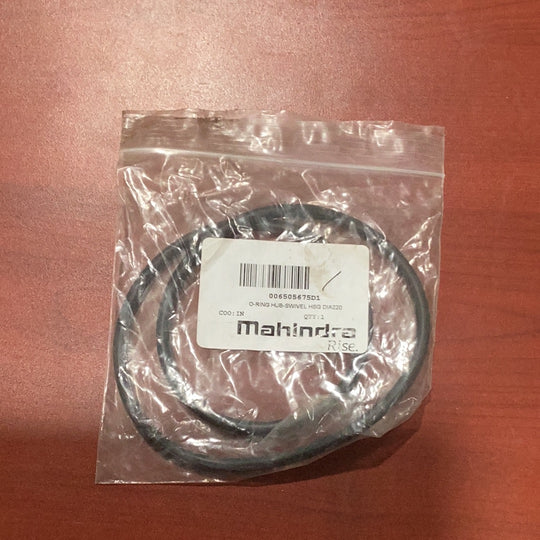 Mahindra O-Ring Hub Housing & Swivel Housing 220x6, 006505675D1