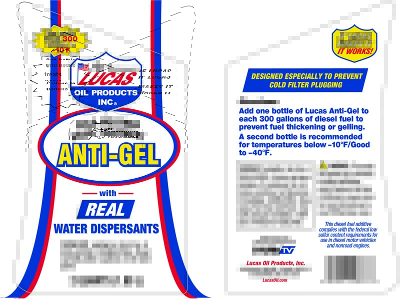 Lucas Anti-Gel Cold Weather Diesel Treatment 1/2 GALLON, 10866