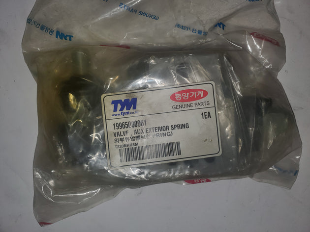 TYM Tractor Aux Exterior Spring Valve, 19965080961