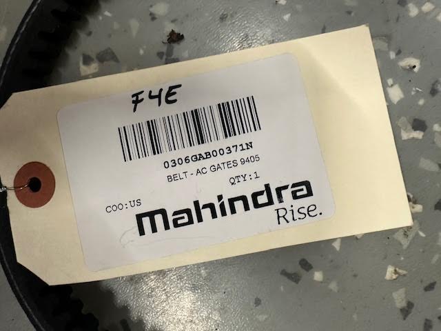Roxor Mahindra Belt AC Gate 9405, 0306GAB00371N