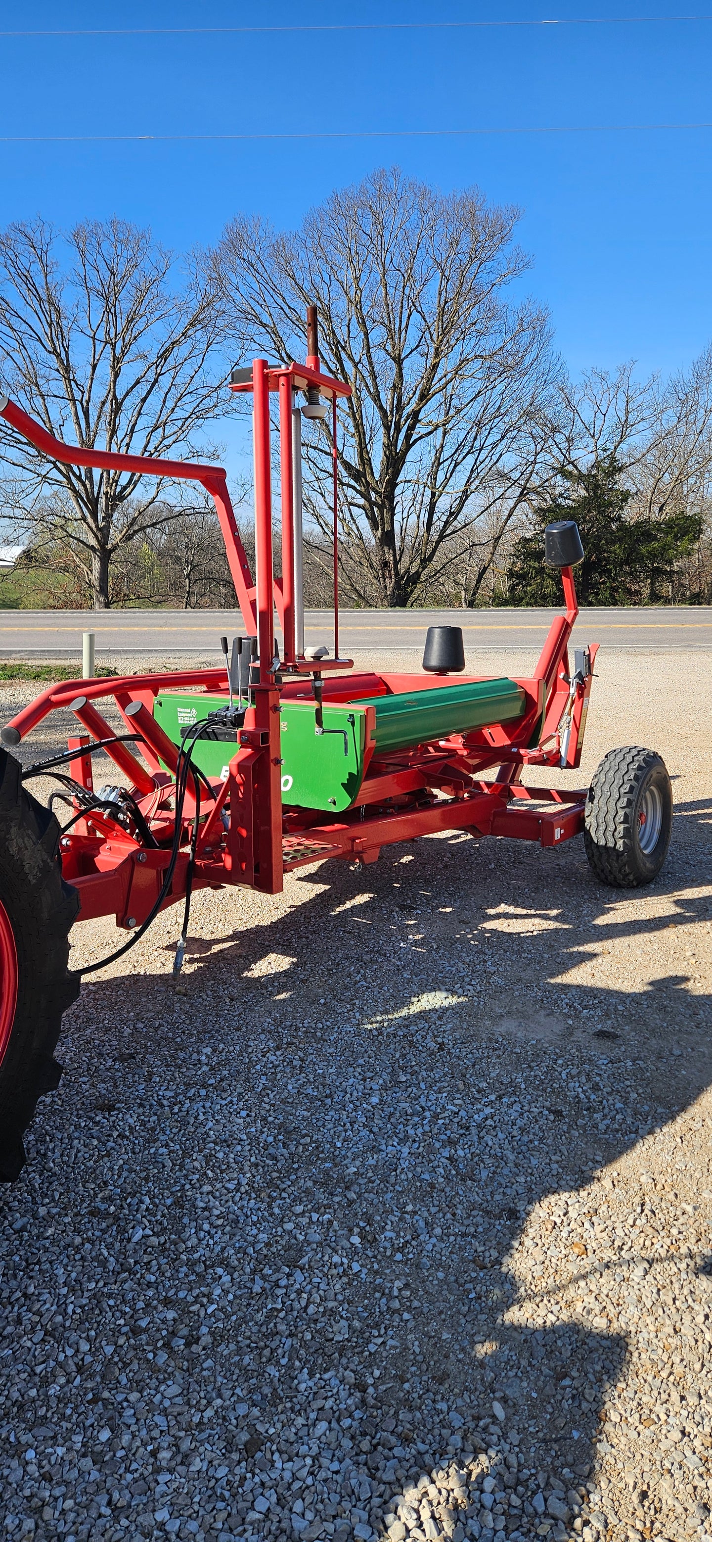 Farm King BW200 Pull Type Bale Wrapper