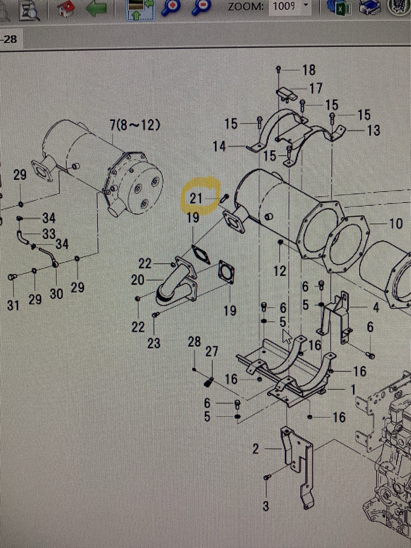 LS Tractor Bolt ISM, 40282981
