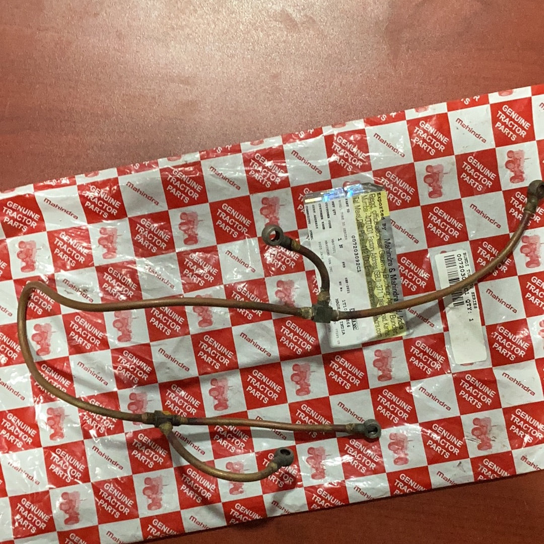 Mahindra Tractor Copper Bundy Tube for VTU Lub 007203092C1