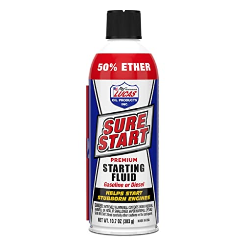 Lucas Oil Sure Start Staring Fluid 10.7 oz, 11238