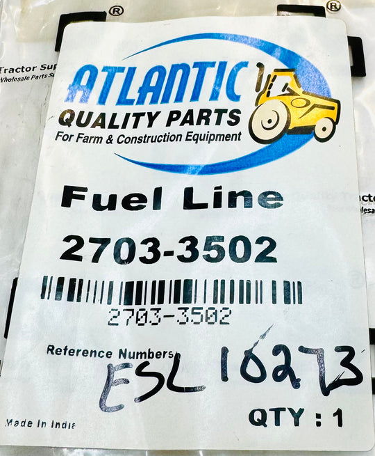 Farmtrac Fuel Line, Diesel, Pipe, ESL10273