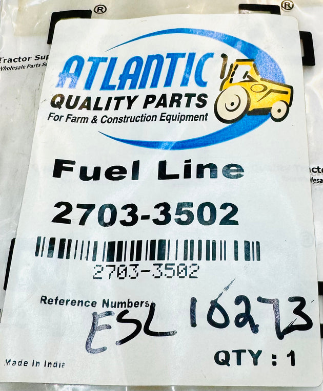 Farmtrac Fuel Line, Diesel, Pipe, ESL10273