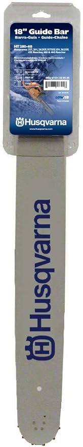 Husqvarna 18" Chainsaw Bar, 68DL 3/8" .050", HT280-68, 531300585