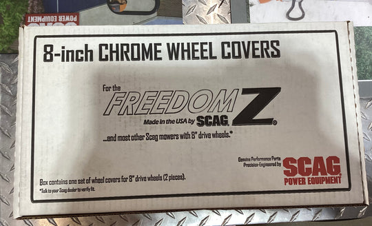 Scag WC8-inch Chrome Wheel Covers, 920H