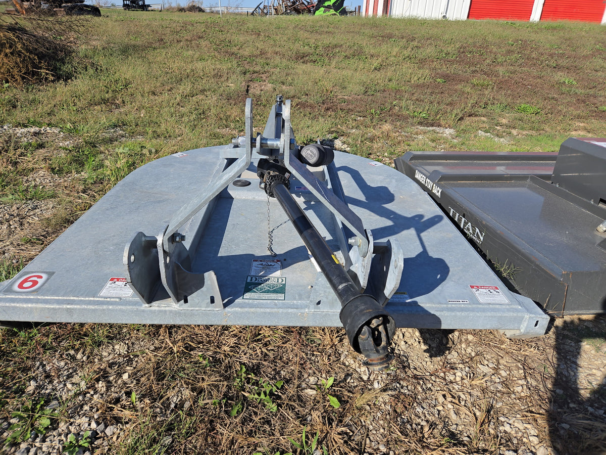 6ft Galvanized Rotary Cutter - Rental
