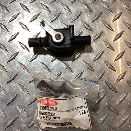 TYM/Mahindra Tractor Water Valve Assembly, 17688202100