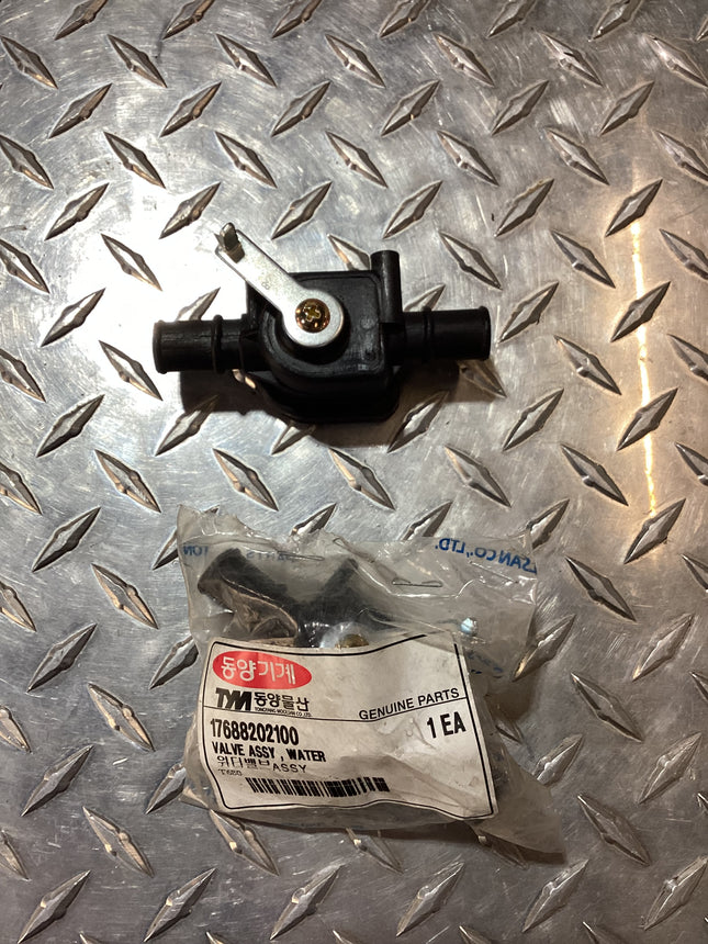TYM/Mahindra Tractor Water Valve Assembly, 17688202100