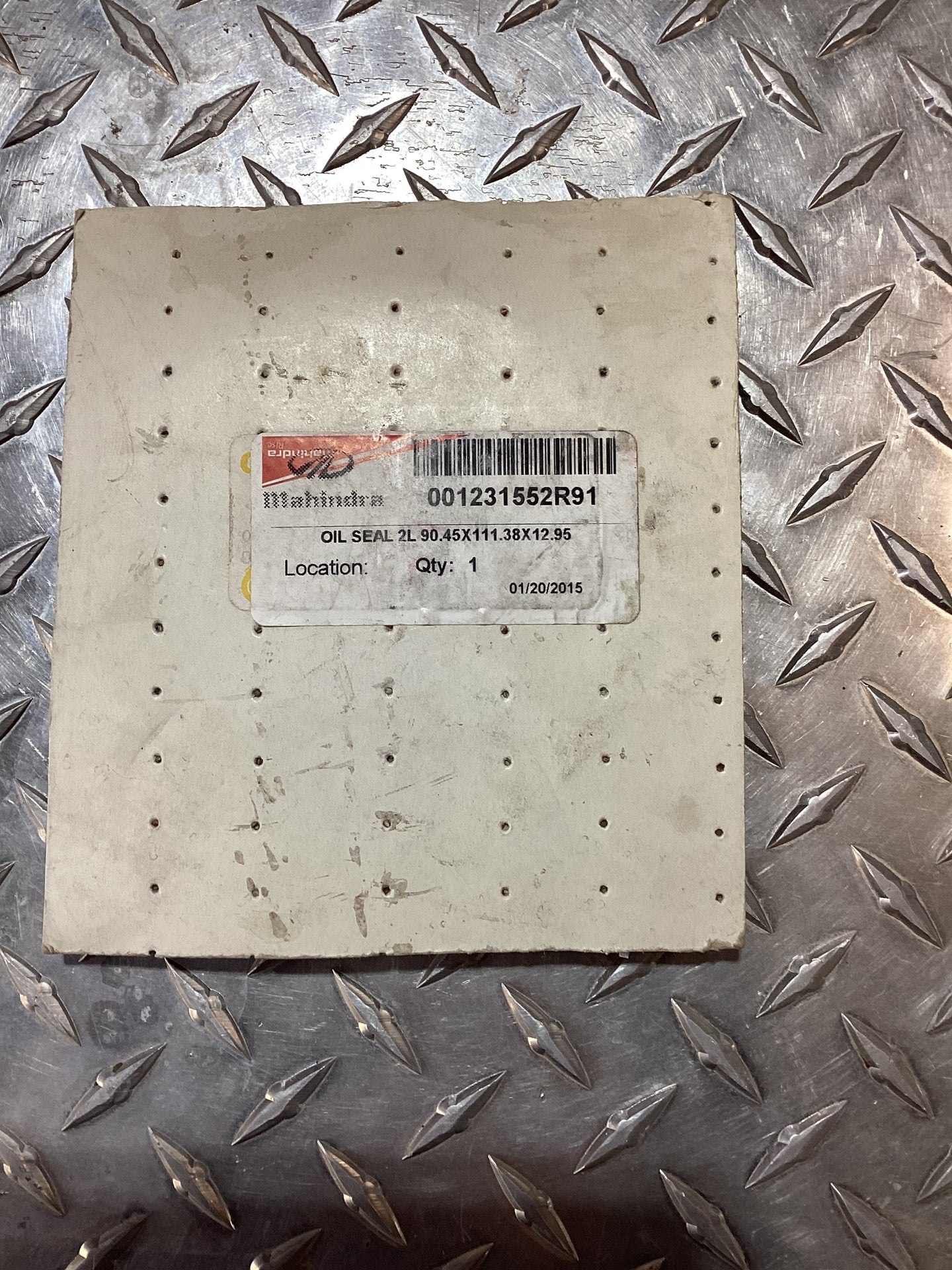 Mahindra Tractor Rear Crankshaft Oil Seal, 001231552R91