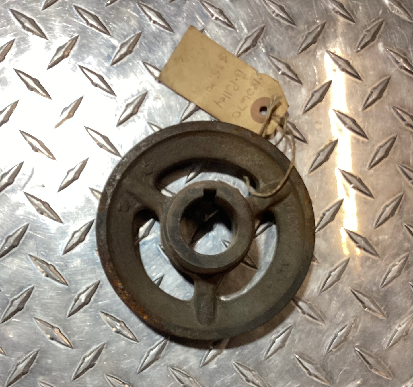Scag Pulley, 4.45 OD - 1.125 ID, 482670