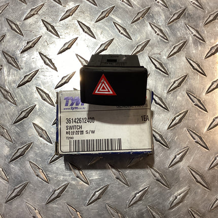 TYM/Mahindra Hazard Switch, 36142612400 & 14537072501