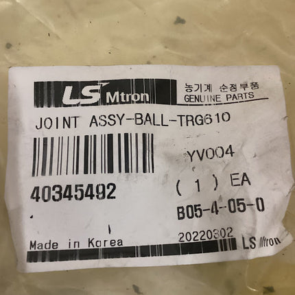 LS Tractor Joint Assembly Ball, 40345492