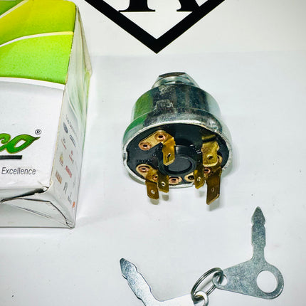 Farmtrac Ignition Switch Assembly Head and Ignition, ESL15188