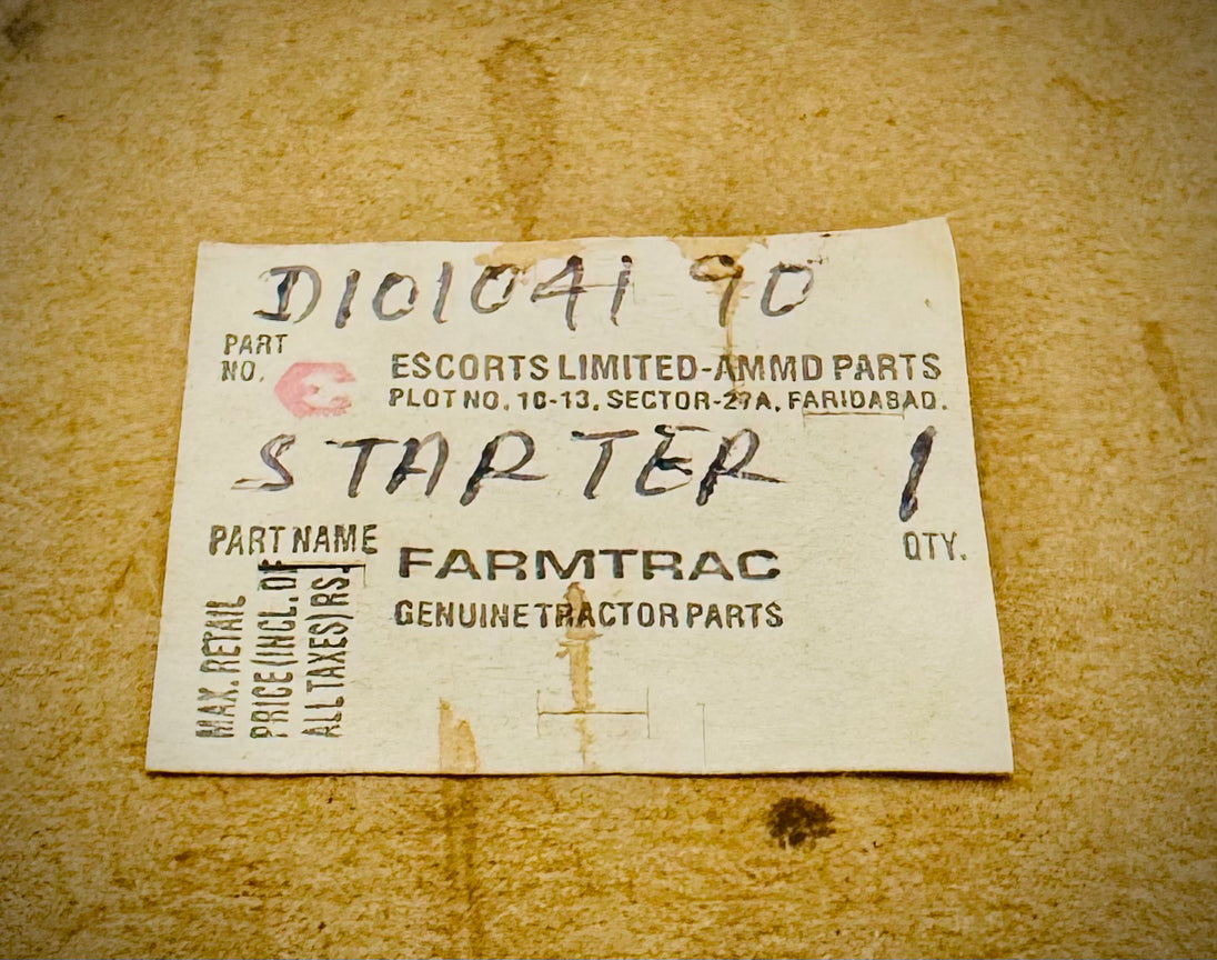 Farmtrac Starter, Motor, ESL14973