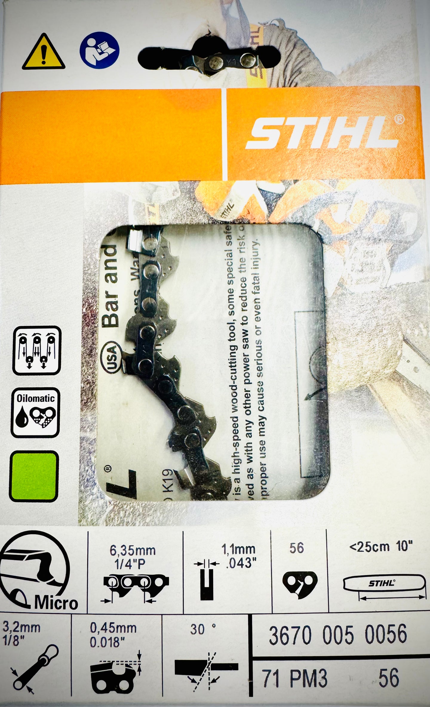 STIHL Kette 1/4″ Picco Micro 3 (PM3) für GTA 26 STIHL Kette 1/4″ Picco Micro 3 (PM3) für GTA 26
