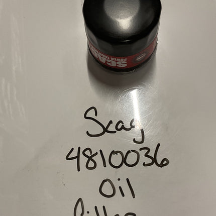 Scag Oil Filter, 4810036