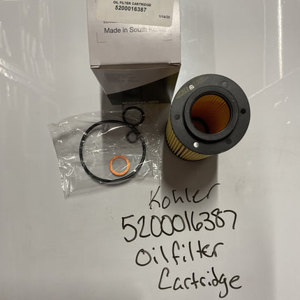 Kohler Filter  Element, Oil, 5200016387