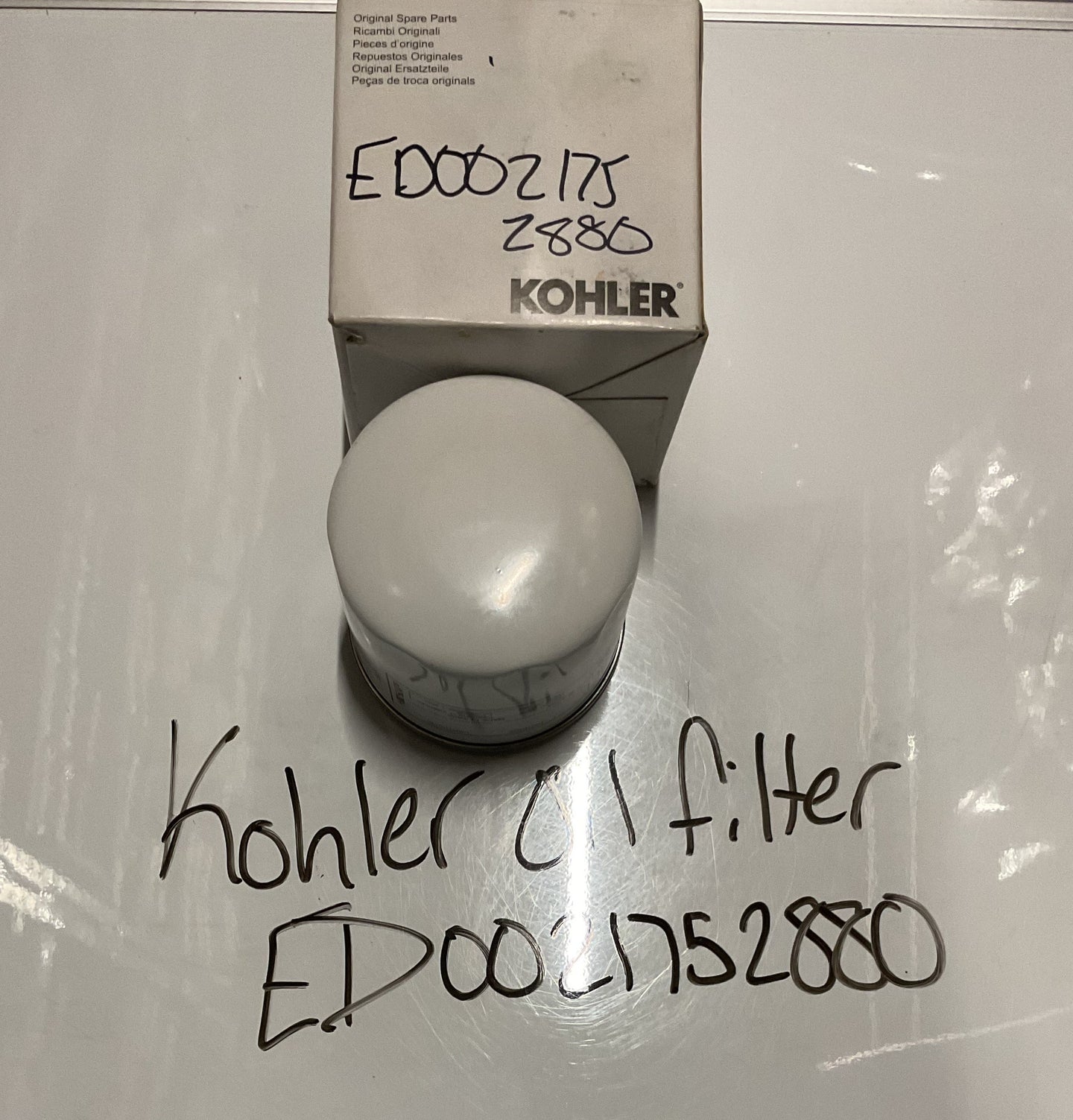 Kohler Diesel Fuel Filter, ED0021752880-S