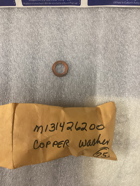 LS Tractor Copper Washer, Pack of 4, 40151428, M131426200