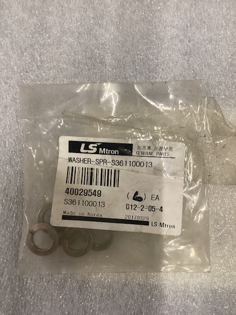 LS Tractor Washer OD 15.4 x ID 10.2 x 2.6 T, 40029549