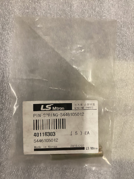 LS Tractor Pin Spring, 40116303