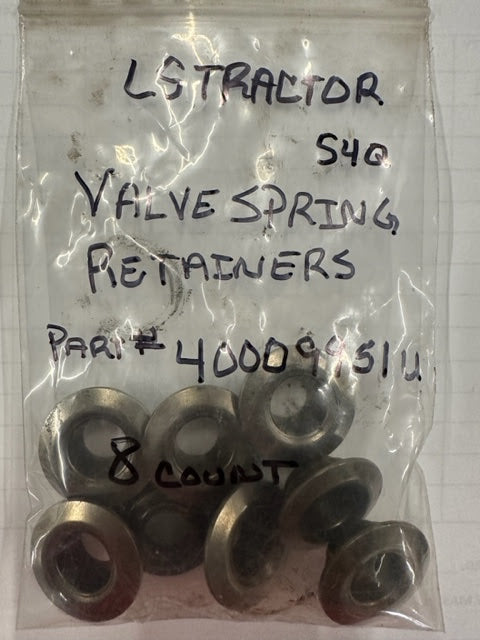 LS Tractor Valve Spring Retainer, Used in Good Condition,  40009951U