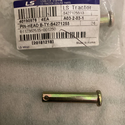 LS Tractor Pin Head, 40190978