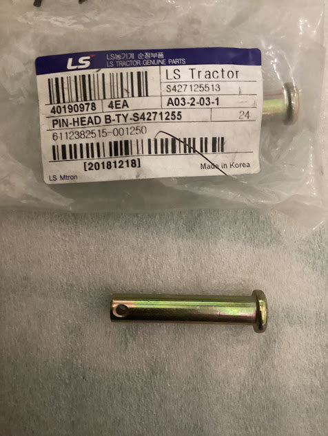 LS Tractor Pin Head, 40190978