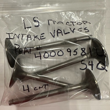 LS Tractor Intake Valve S4Q, 40009581U
