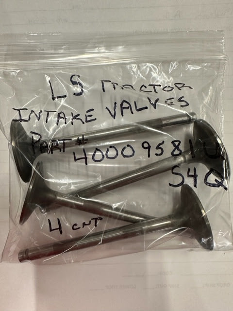LS Tractor Intake Valve S4Q, 40009581U