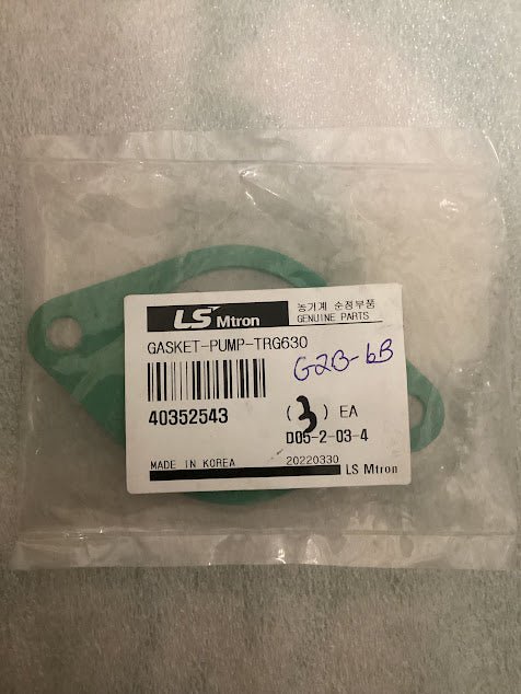 LS Tractor Gasket Pump, 40352543