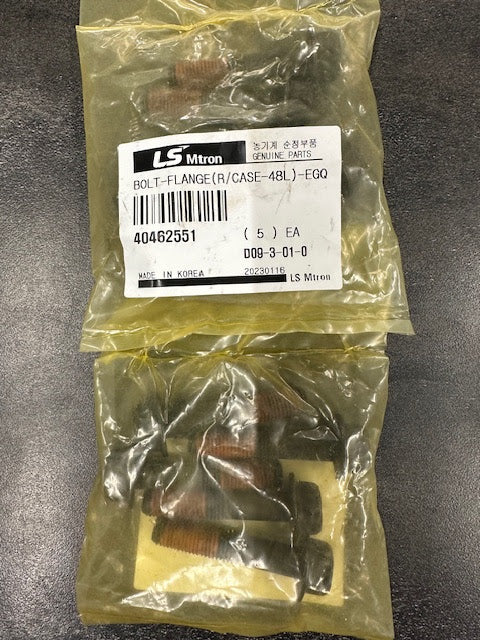 LS Tractor Flange Bolt, R/CASE-48L, 40462551