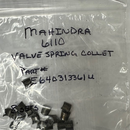 Mahindra Tractor Valve Spring Collet, USED, E640313361U