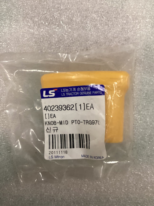 LS Tractor Mid PTO Knob, 40239362
