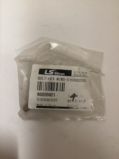 LS Tractor Hex Bolt W/WS, 40028921