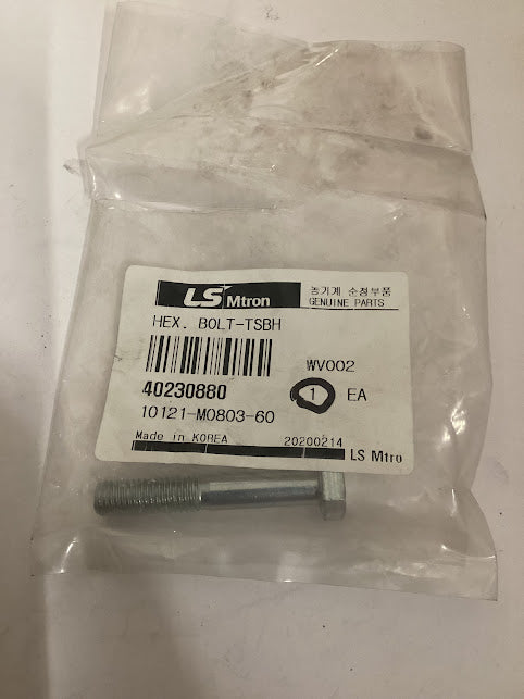 LS Tractor Hex Bolt, 40230880