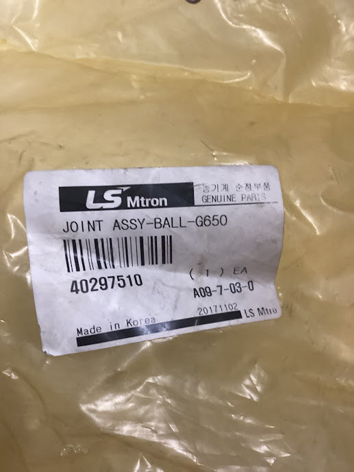 LS Tractor Joint Assembly Ball, 40297510