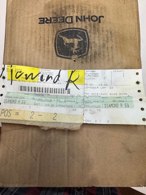 PTO Clutch John Deere, JD TCA20380