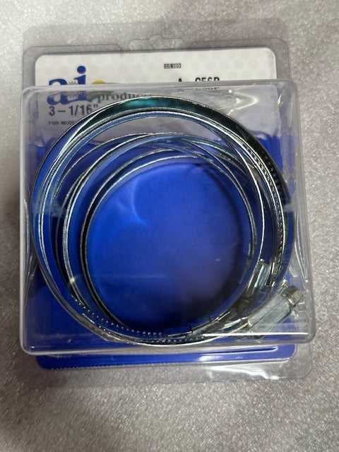 3 1/16" to 4" Hose Clamps, 10 pieces, C56P