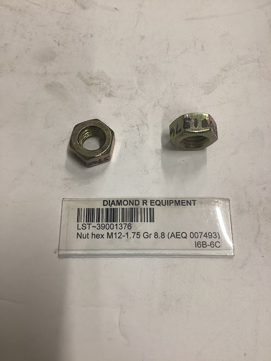 LS Tractor Nut Hex, 2 Pack, 39001376