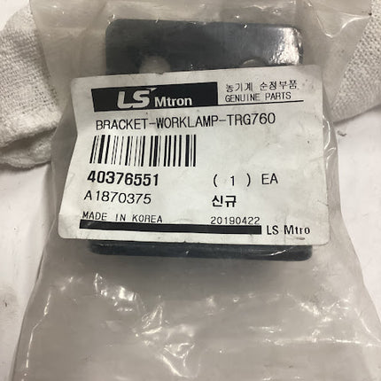 LS Tractor Work Lamp Bracket, 40376551