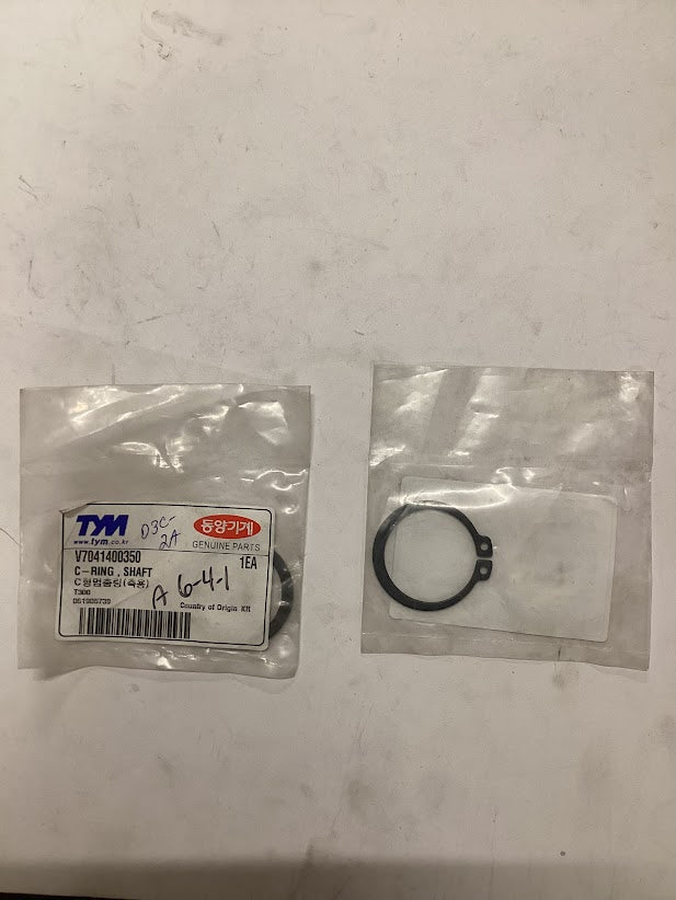 TYM/Mahindra Tractor/Branson C Ring Shaft, V7041400350